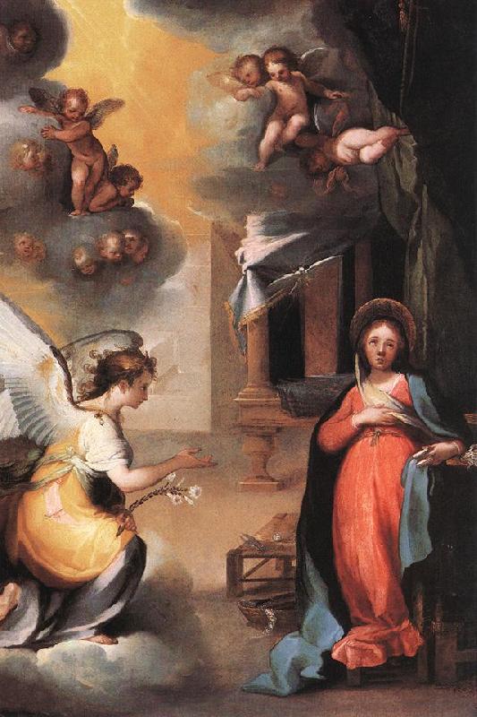 SALIMBENI, Ventura The Annunciation oil painting image
